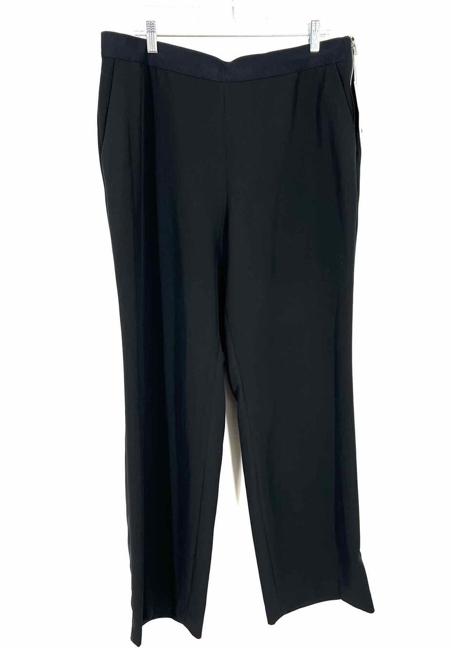 ZoZo Size 14 Black Solid Designer Pants